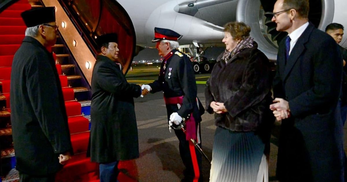 Prabowo Tiba di Inggris, Agendakan Pertemuan dengan PM Starmer dan Raja Charles III