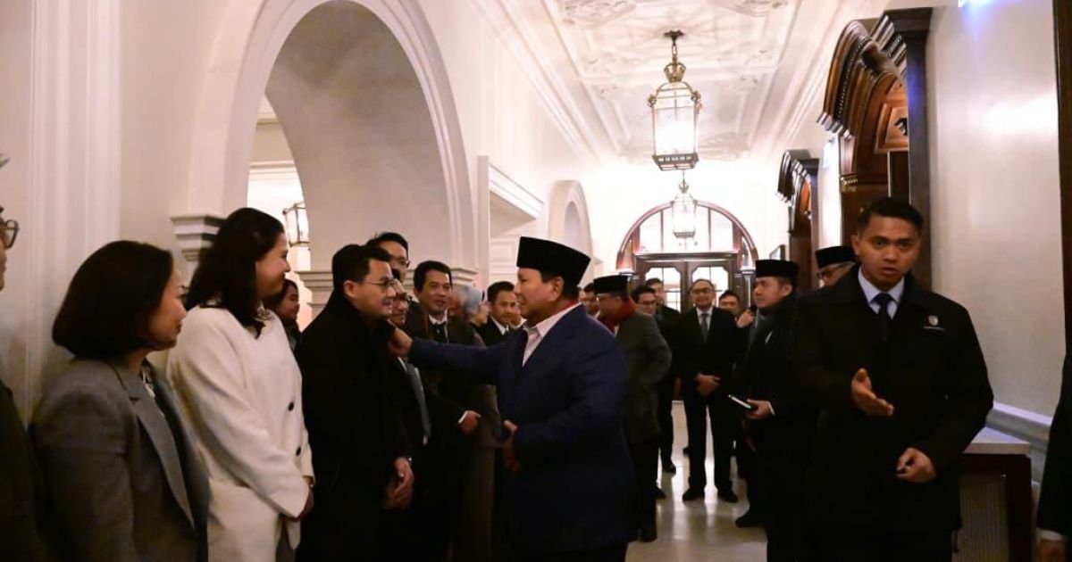 Prabowo Disambut Hangat Diaspora di London, Mahasiswa: Beliau Sangat Humble