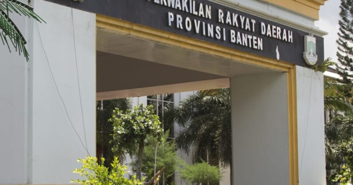 Kantor DPRD Provinsi Banten.