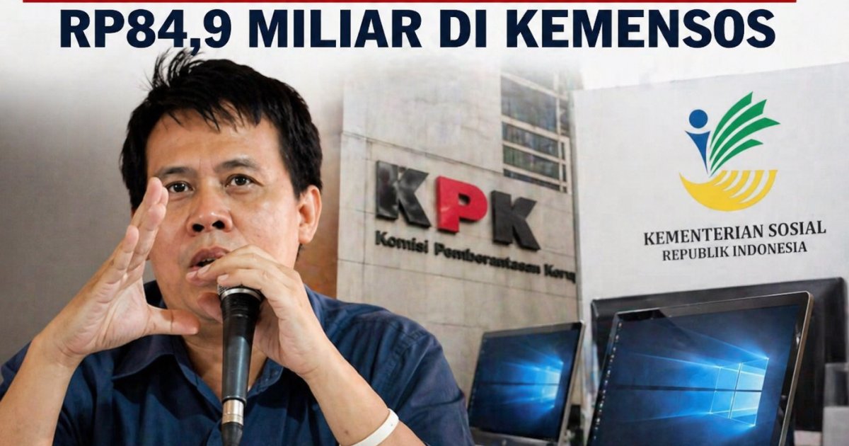CBA Bongkar Dugaan Mark-Up Komputer Kemensos Rp84,9 Miliar, KPK Didesak Turun Tangan